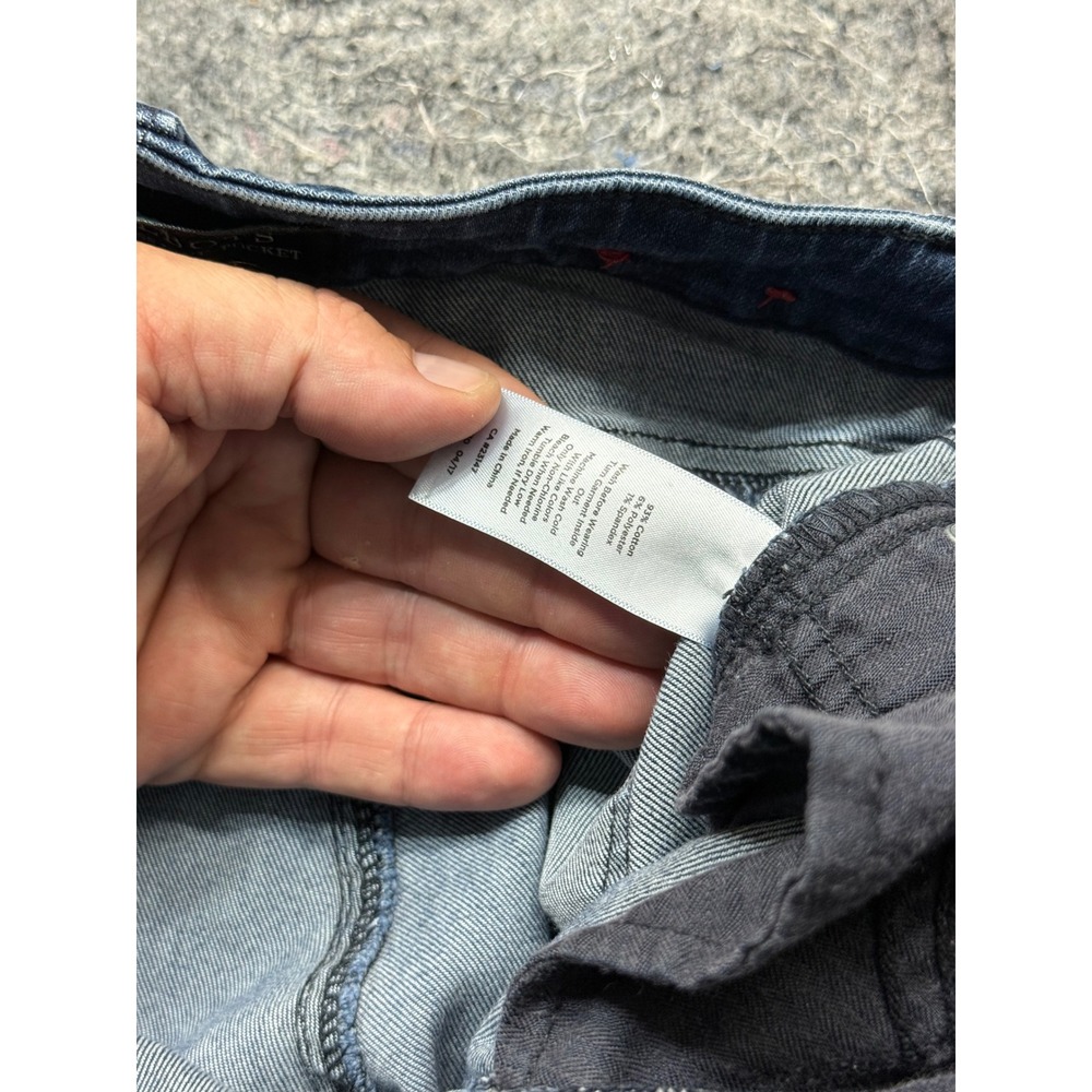Talbots Flawless Five-Pocket Straight Leg Jeans Dark Wash Blue Denim Size 0 - Picture 9 of 12